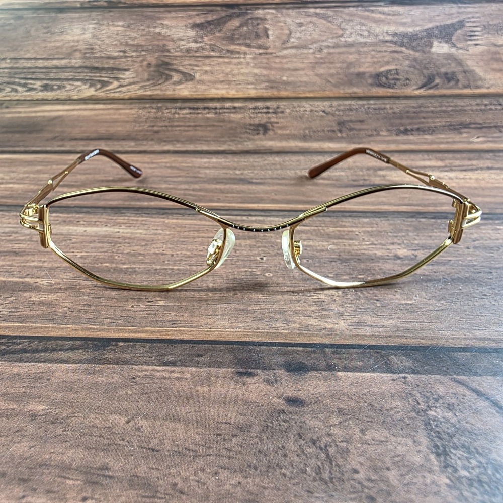 Bella‎ Italia 208 Eyeglasses Brown/gold 51-18-135 FRAMES ONLY